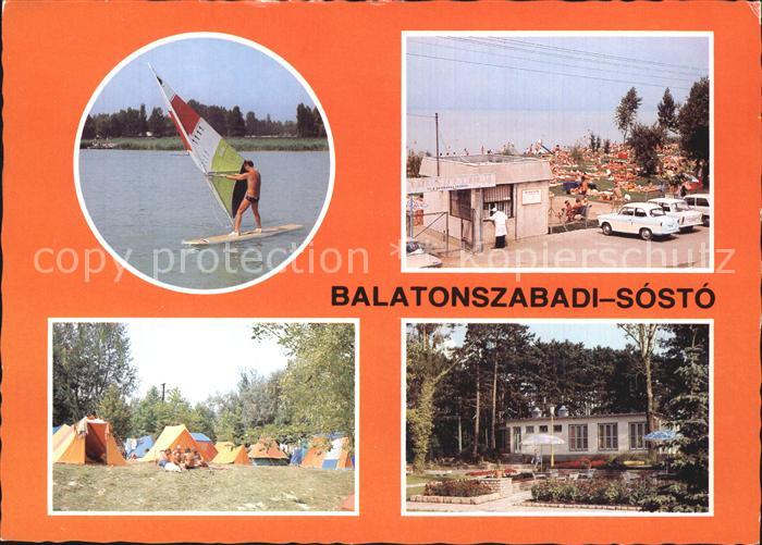 Balatonszabadi Surfer Campingplatz Teilansicht