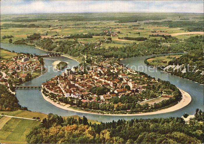 Wasserburg Inn Fliegeraufnahme