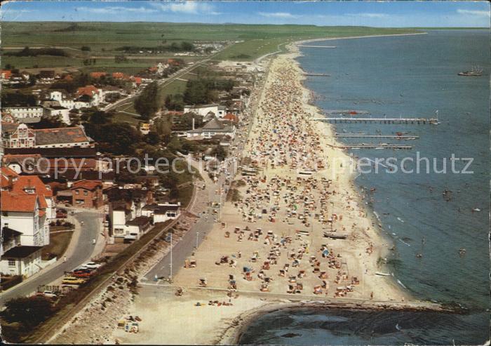 Dahme Ostseebad Strand Fliegeraufnahme