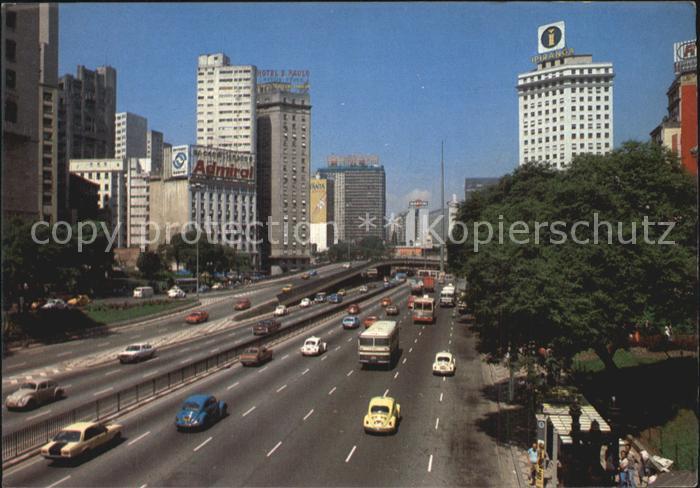 São Paulo Anhangabau Valley