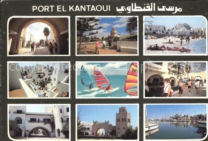Port El-Kantaoui Segelboot Hafen Strand