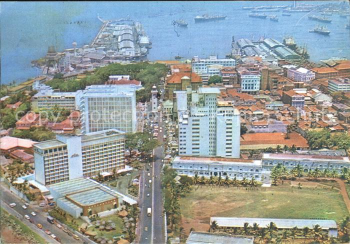 Colombo Ceylon Sri Lanka Fliegeraufnahme