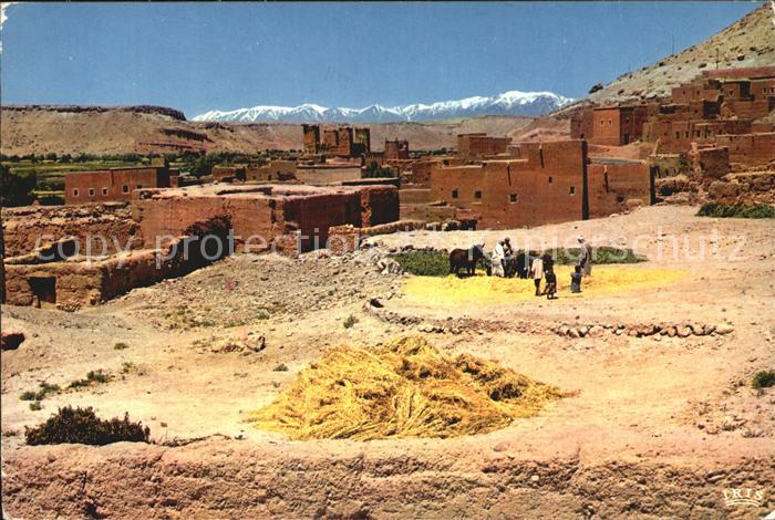 Marokko Maroc Village Berbére