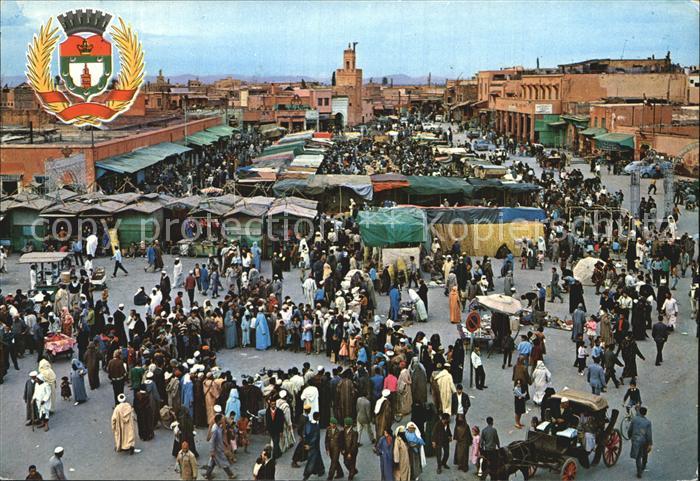 Marrakech Marrakesch Markt