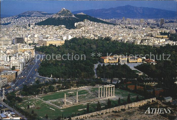 Athens Athen Fliegeraufnahme