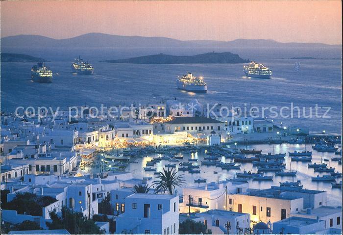 Mykonos Kykladeninsel aegaeis Panorama