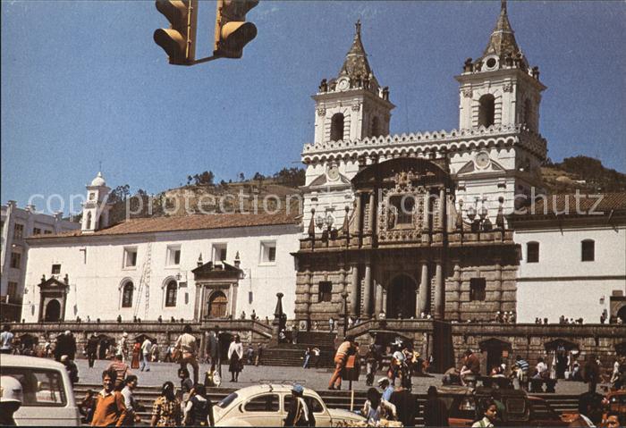 Quito San Francisco Templo y plaza coloniales