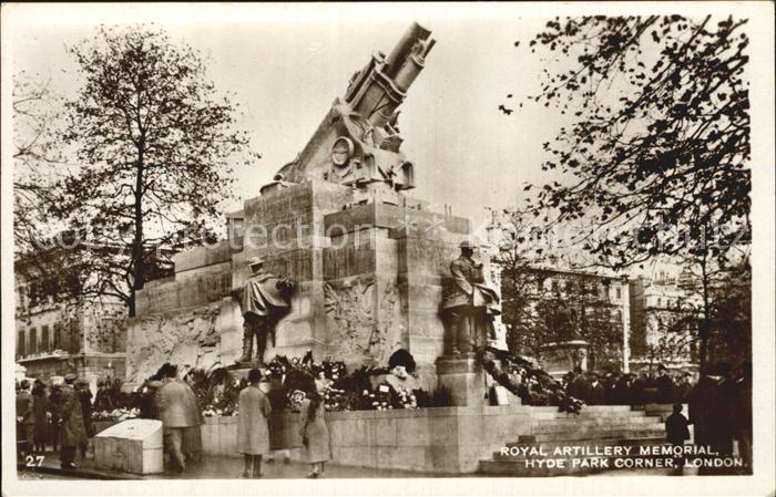London Royal Artillery Memorial Hyde-Park-Corner