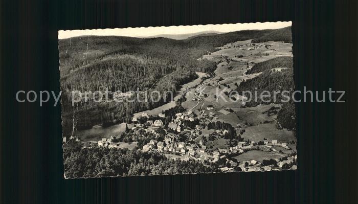 Todtmoos Schwarzwald BW Fliegeraufnahme