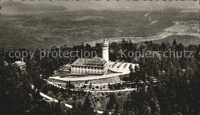 BADEN-BADEN BW Fliegeraufnahme Merkur Berghotel Restaurant