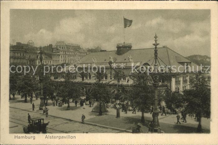 HAMBURG  CITY Alsterpavillon