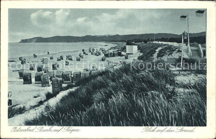 Baabe Ostseebad Ruegen Strand