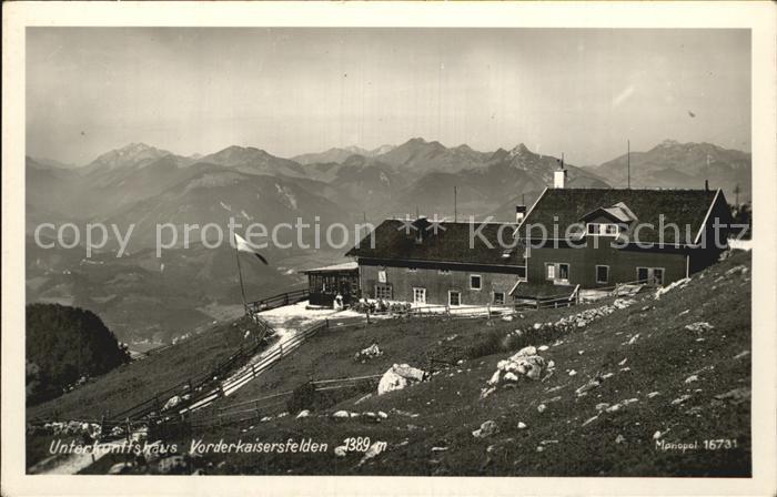 Vorderkaiserfelden Unterkunftshaus