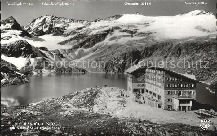 Rudolfshuette Weisssee am Weiss-Dee Enzingerboden