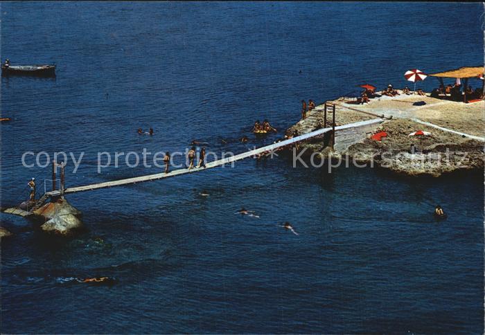 Siracusa Insel und Brueckensteg