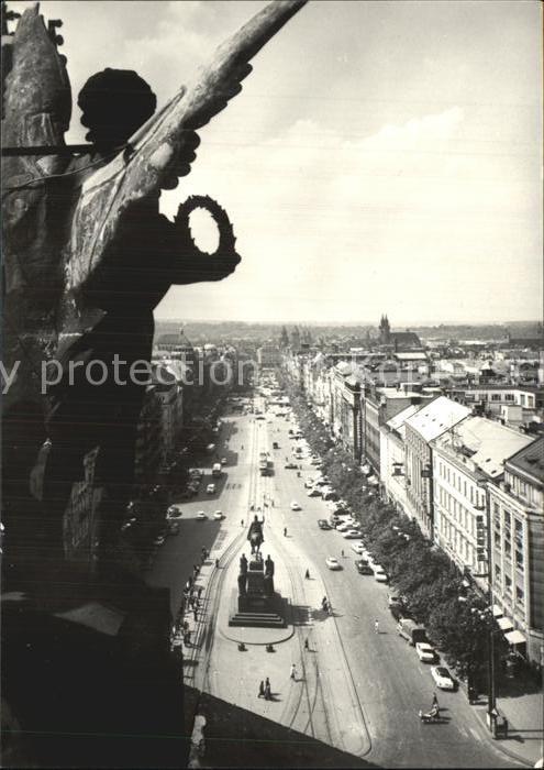 Praha Prahy Prague Wenzelsplatz