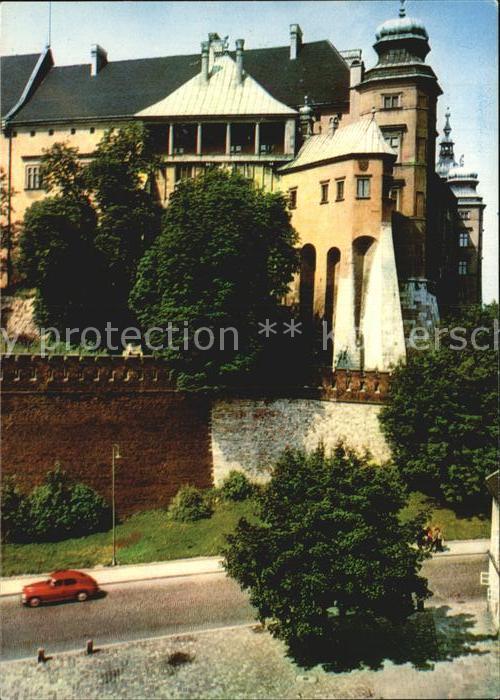 Krakow Krakau Schlosspartie