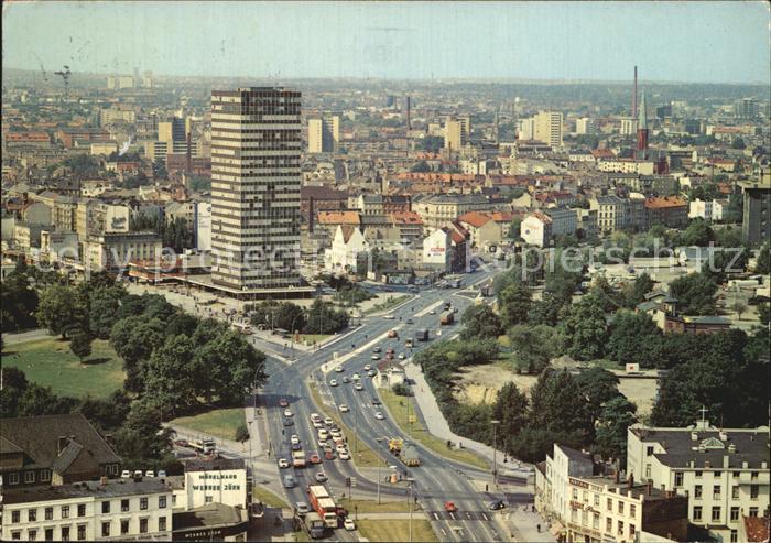HAMBURG  CITY Millerntor und Reeperbahn von Michaeliskirche gesehen