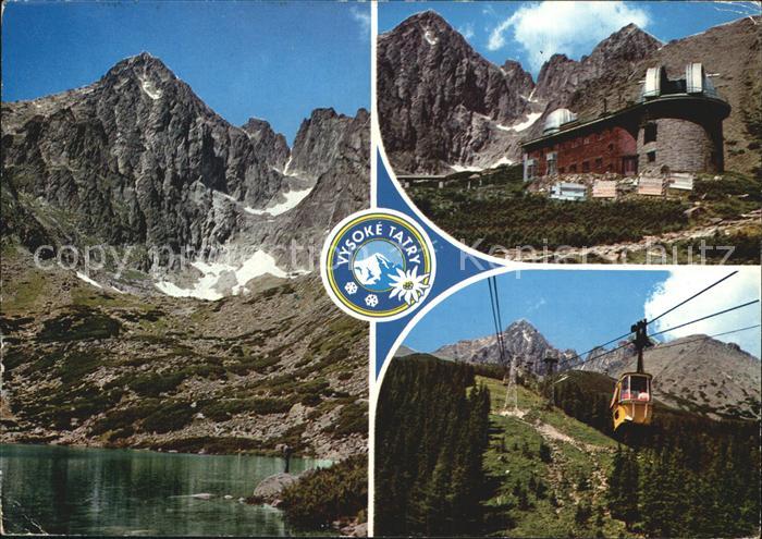 Vysoke Tatry Seilbahn Bergsee