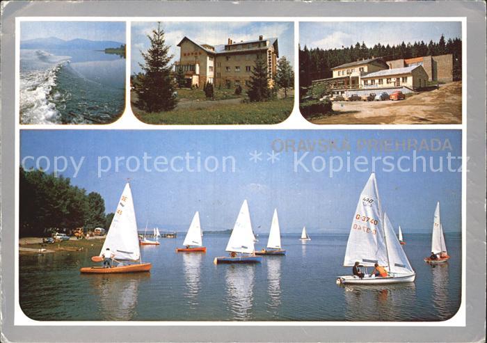 Oravska Priehrada Hotel Goral Segelboote