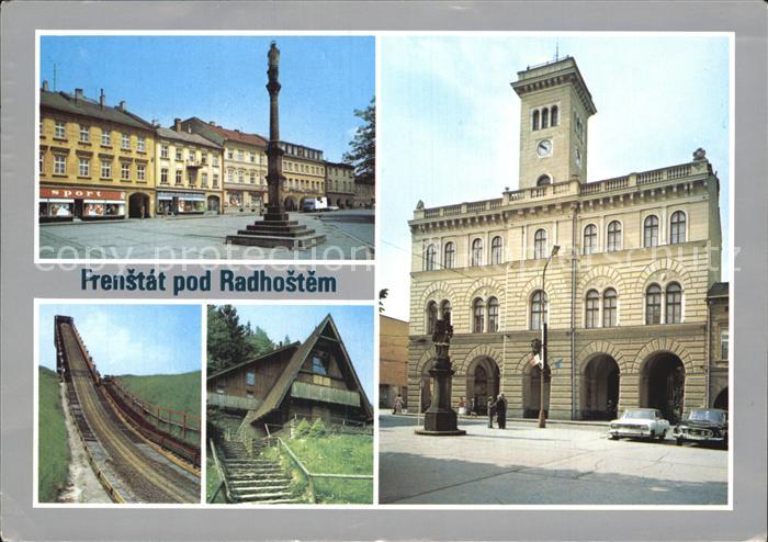 Frenstat pod Radhostem Sprungschanze und Gebaeude