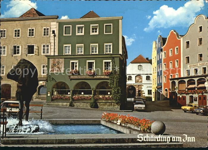 Schaerding Barockstadt Hotel Restaurant Scheunecker Zum Goldenen Loewen