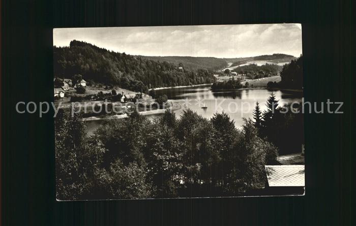 Tschechische Republik Pastviny Partie am See