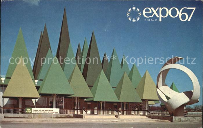 Expositions Expo 67 Montreal Canada Pavillon de l'Association Canadienne