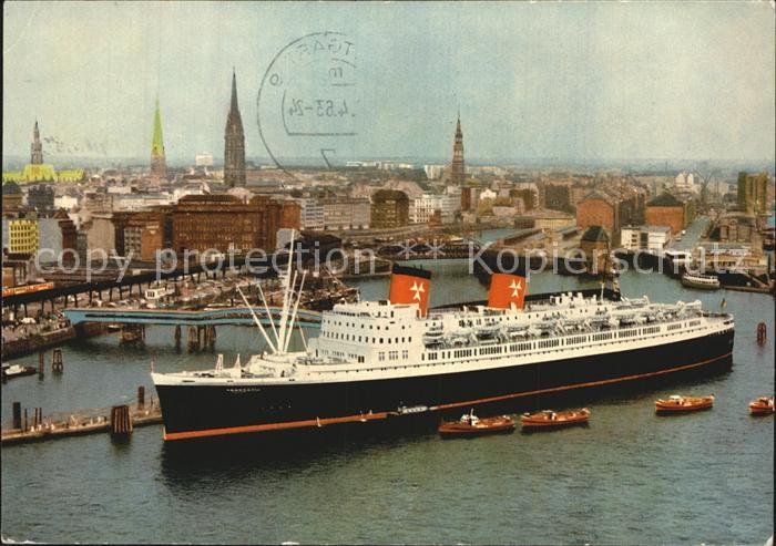 Dampfer Oceanliner Hanseatic Hamburg