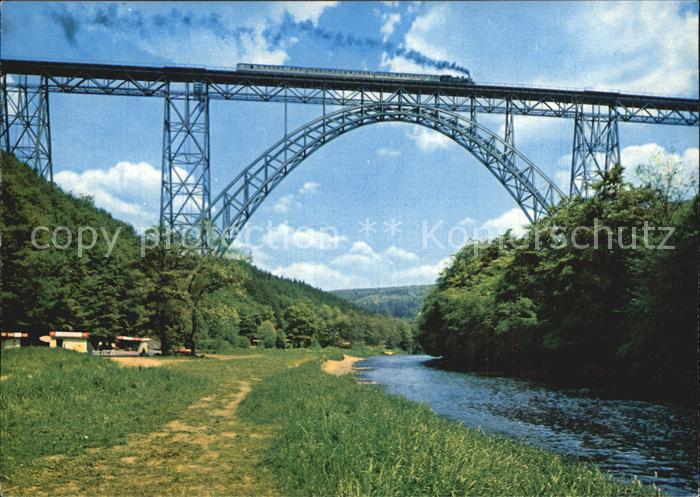 Bruecken Bridges Ponts Eisenbahnbruecke Muengsten