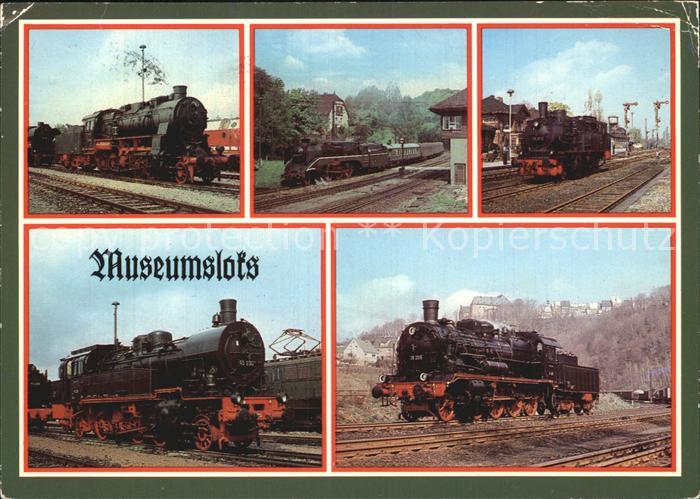 Lokomotive Museumsloks 58-261 18-201 61-002 74-123