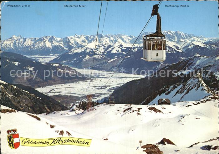 Seilbahn Kitzsteinhorn Hochkönig Steinernes Meer
