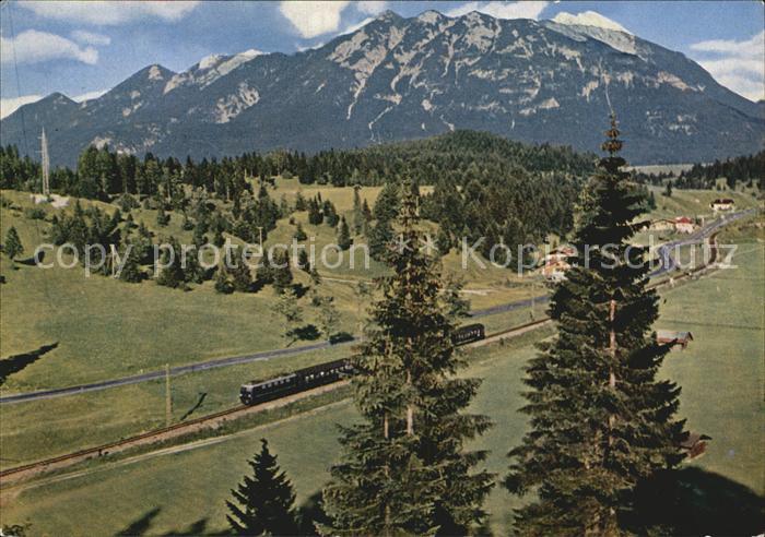 Eisenbahn DB Garmisch-Partenkirchen Mittenwald