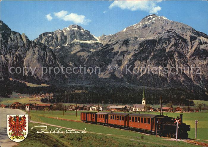 Eisenbahn Zillertalbahn Strass Rofangebirge