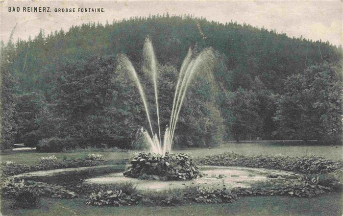 Bad Reinerz Niederschlesien Duszniki-Zdroj PL Grosse-Fontaine Brunnen Fontaene P