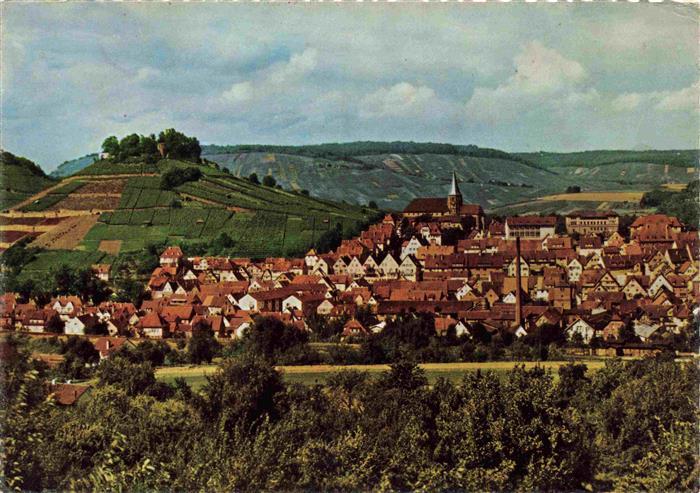 Weinsberg BW Panorama mit Burg Weitertreu