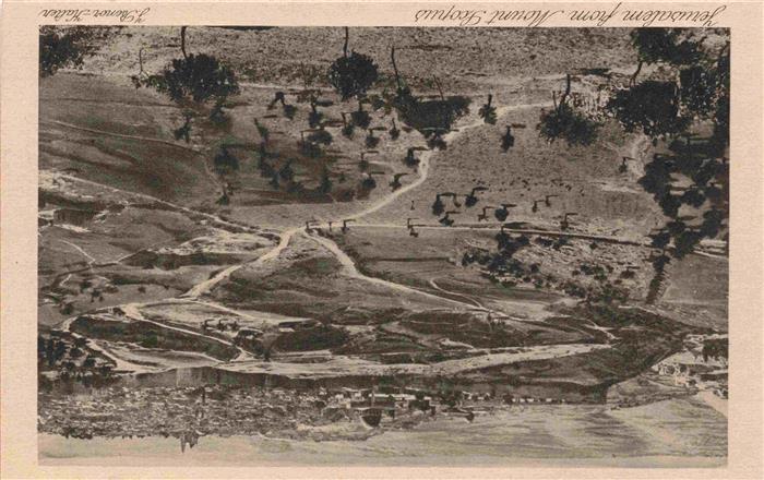 Jerusalem  Yerushalayim Israel Panorama Blick vom Mount Scopus