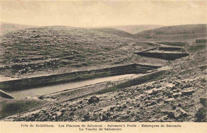 Bethlehem Yerushalayim Israel Les Piscines de Salomon