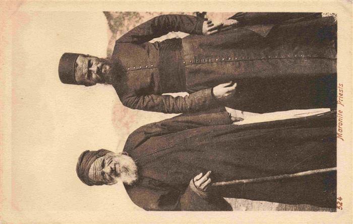 SYRIA Syrie Syrien Maronite Priests