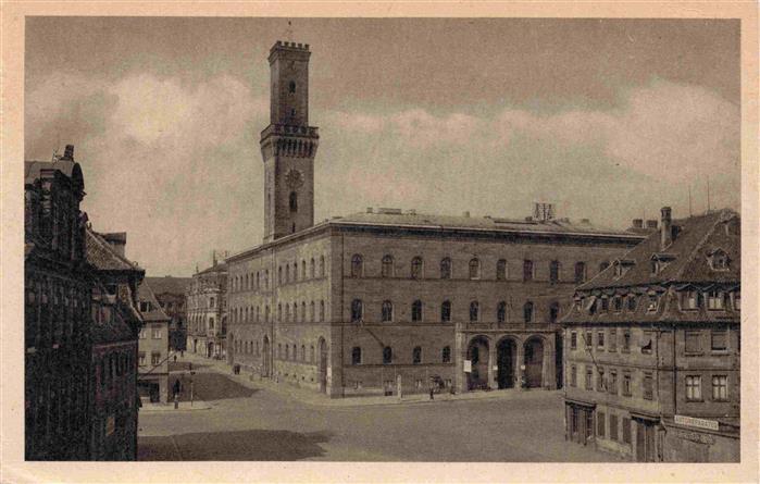 FueRTH  Bayern Rathaus Kupfertiefdruck