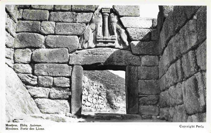 Mycenes Mykene Greece Porte des Lions