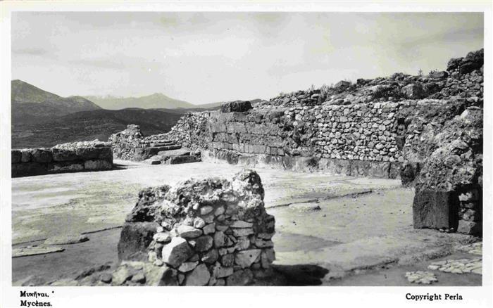 Mycenes Mykene Greece Ruinen Antike Staette