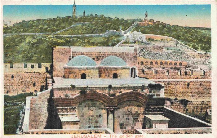 Jerusalem  Yerushalayim Israel The Golden Gate
