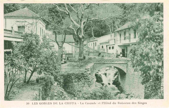 La Chiffa Algerie Les Gorges Cascade Hôtel du Ruisseau de