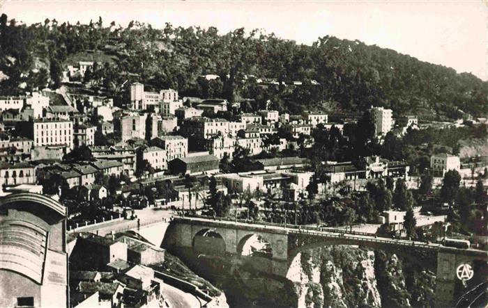 Constantine Algerie Le Pont d'El Kantara et Quartier de la Gare
