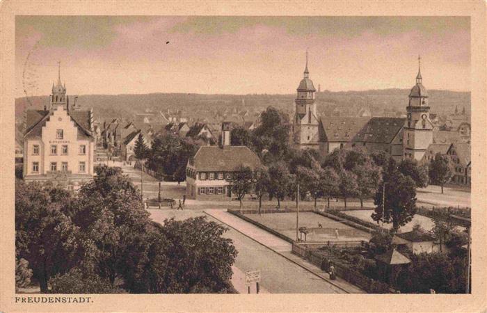 FREUDENSTADT BW Stadtplatz Zentrum Kurort im Schwarzwald