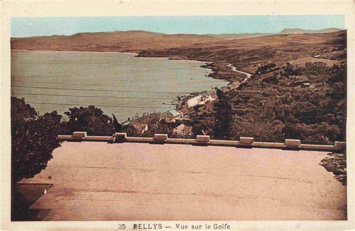 Dellys Algerie Vue sur le Golfe