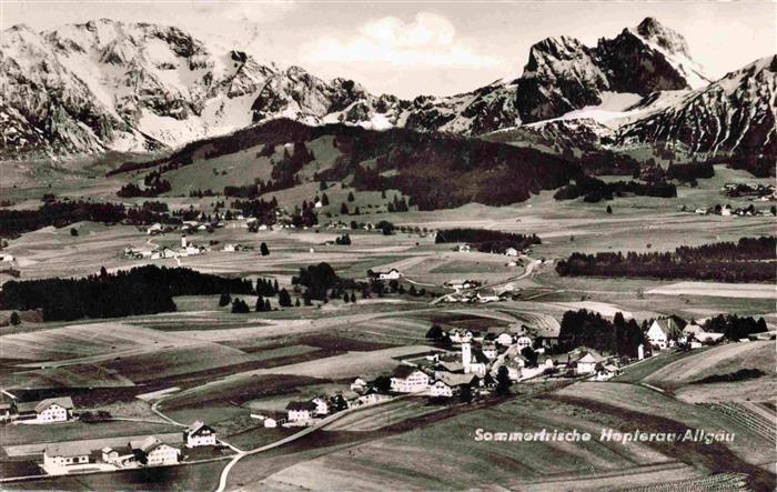 Hopferau Panorama Alpen