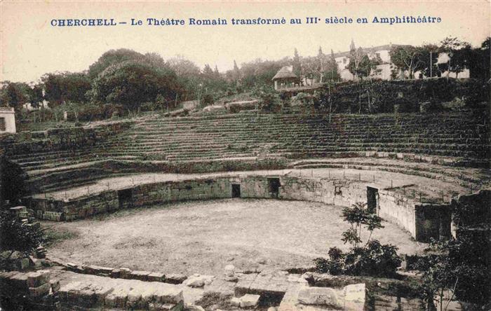 Cherchell Algerie Théâtre Romain Amphithéâtre