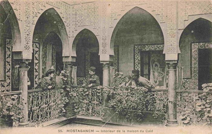 Mostaganem Algerie Intérieur de la maison du Caid